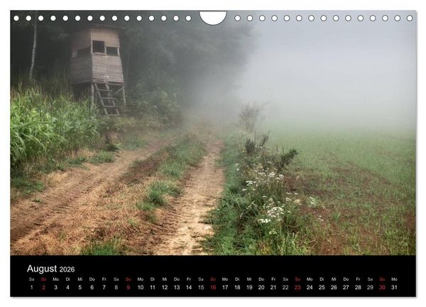 Produktbild: Kanzelkalender 2026 (Wandkalender 2026 DIN A4 quer), CALVENDO Monatskalender