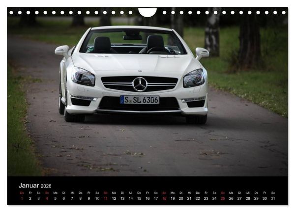 Produktbild: Mercedes-Benz SL 63 AMG (Wandkalender 2026 DIN A4 quer), CALVENDO Monatskalender