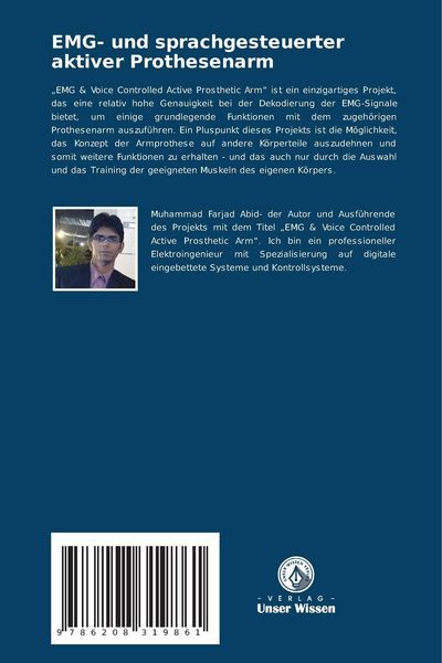 Produktbild: EMG- und sprachgesteuerter aktiver Prothesenarm