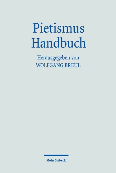 Produktbild: Pietismus Handbuch