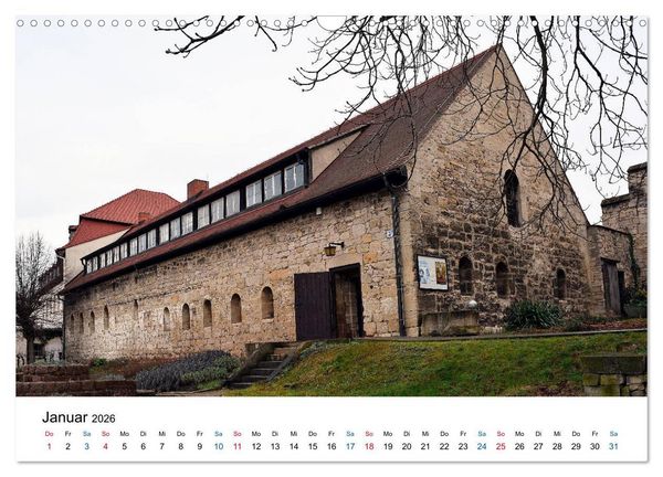 Produktbild: Die Stra&szlig;e der Romanik (Wandkalender 2026 DIN A3 quer), CALVENDO Monatskalender