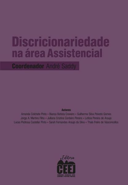Produktbild: Discricionariedade na &aacute;rea assistencial