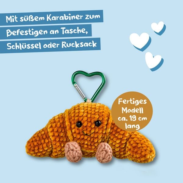Produktbild: Amusing Lovables H&auml;kelset Jacques Croissant
