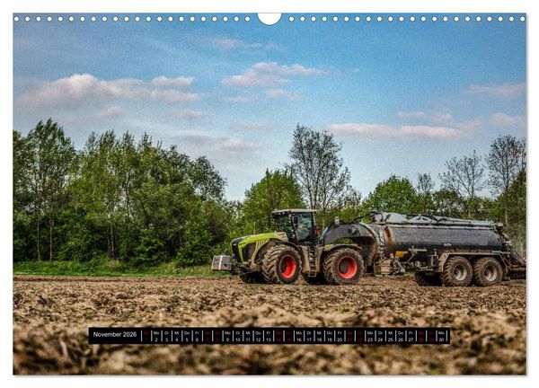 Produktbild: Landwirtschaft - Von der Saat bis zur Ernte (Wandkalender 2026 DIN A3 quer), CALVENDO Monatskalender
