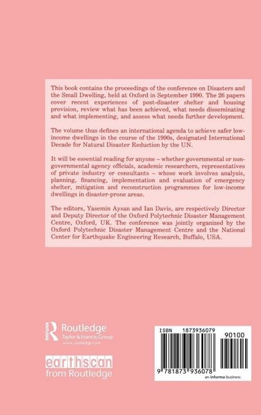 Produktbild: Disasters and the Small Dwelling