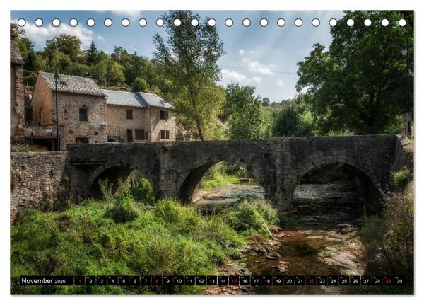 Produktbild: Unterwegs im D&eacute;partement Aveyron (Tischkalender 2026 DIN A5 quer), CALVENDO Monatskalender