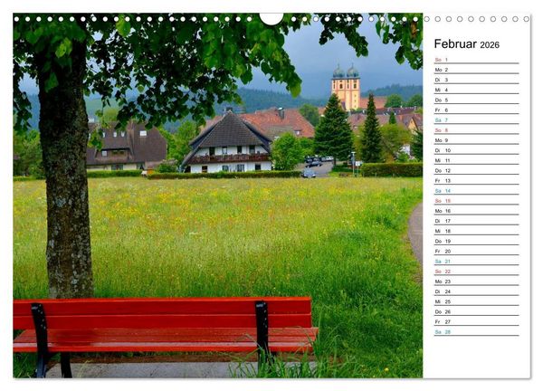 Produktbild: Hochschwarzwald (Wandkalender 2026 DIN A3 quer), CALVENDO Monatskalender