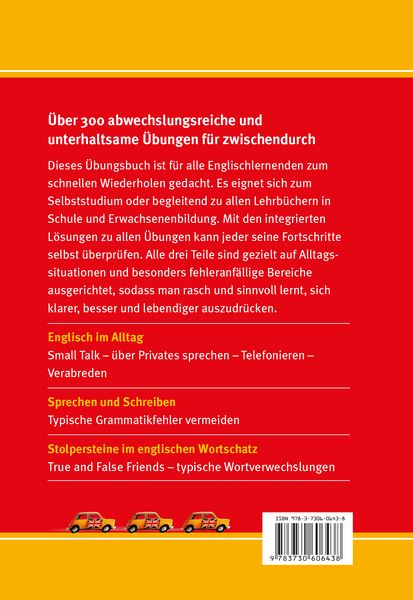 Produktbild: Fehlerfrei Englisch - Das &Uuml;bungsbuch. Englisch im Alltag. Sprechen und Schreiben. Stolpersteine vermeiden