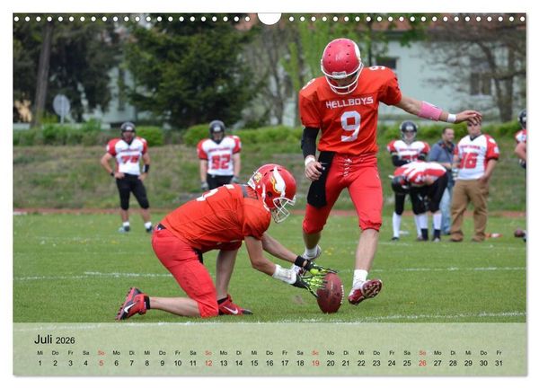 Produktbild: Sport. American Football (Wandkalender 2026 DIN A3 quer), CALVENDO Monatskalender