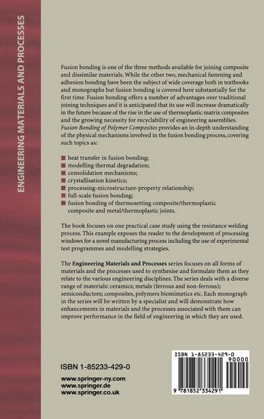 Produktbild: Fusion Bonding of Polymer Composites