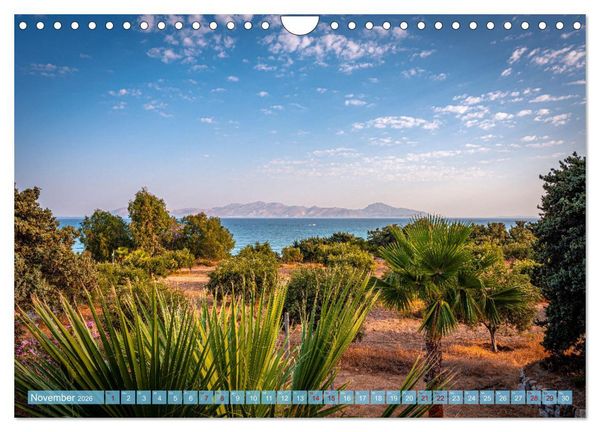 Produktbild: Insel Kos in Griechenland (Wandkalender 2026 DIN A4 quer), CALVENDO Monatskalender