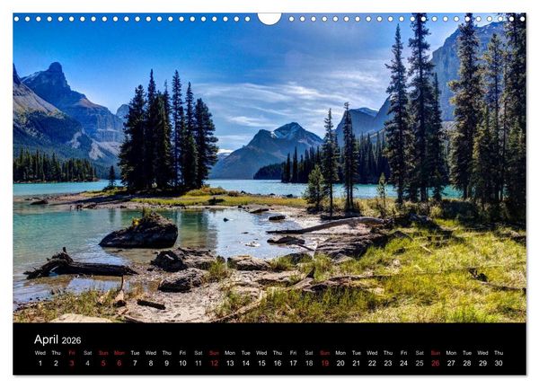 Produktbild: Western Canada (Wall Calendar 2026 DIN A3 landscape), CALVENDO 12 Month Wall Calendar