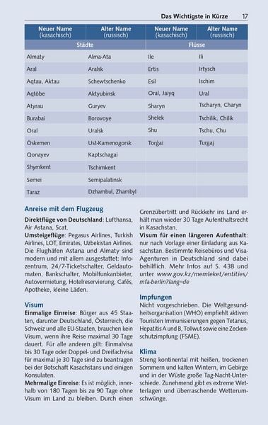 Produktbild: TRESCHER Reisef&uuml;hrer Kasachstan