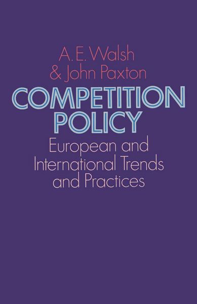 Produktbild: Competition Policy