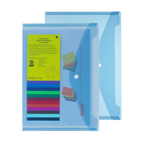Produktbild: Herlitz Dokumententasche A4 PP transl. 2er Set Dokumententasche A4 PP transl. 2er Set