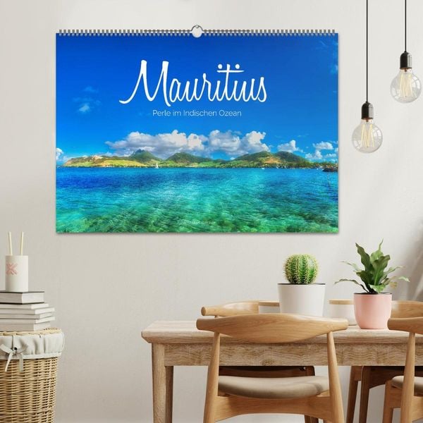 Produktbild: Mauritius - Perle im Indischen Ozean (Wandkalender 2026 DIN A2 quer), CALVENDO Monatskalender