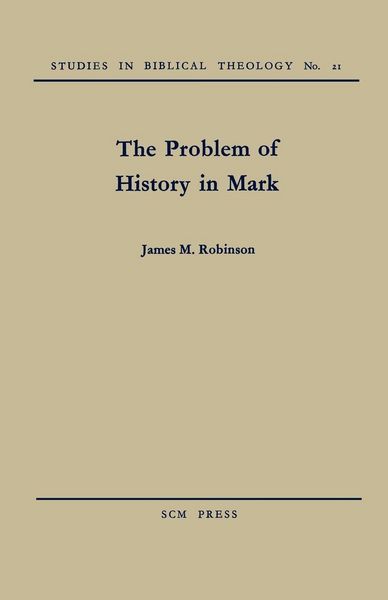 Produktbild: The Problem of History in Mark