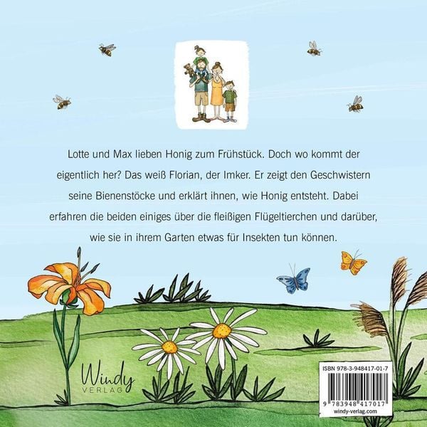 Lotte und Max besuchen die Bienen