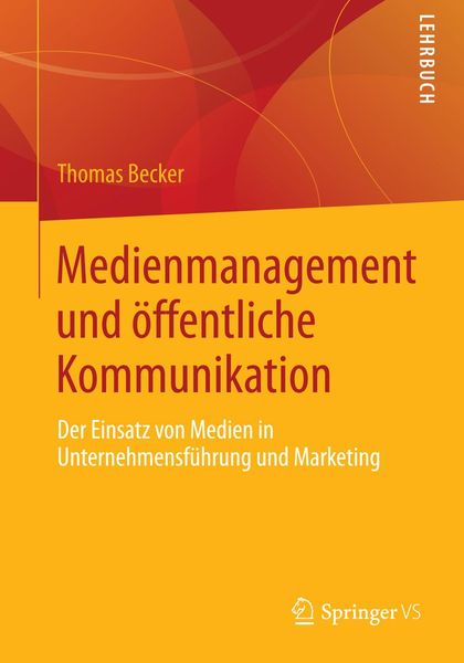 Produktbild: Medienmanagement und &ouml;ffentliche Kommunikation
