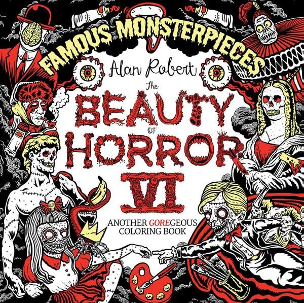 Produktbild: The Beauty of Horror 6: Famous Monsterpieces Coloring Book