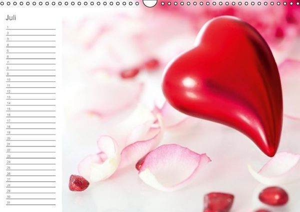 Produktbild: Herzig / Geburtstagskalender (Wandkalender immerw&auml;hrend DIN A3 quer)