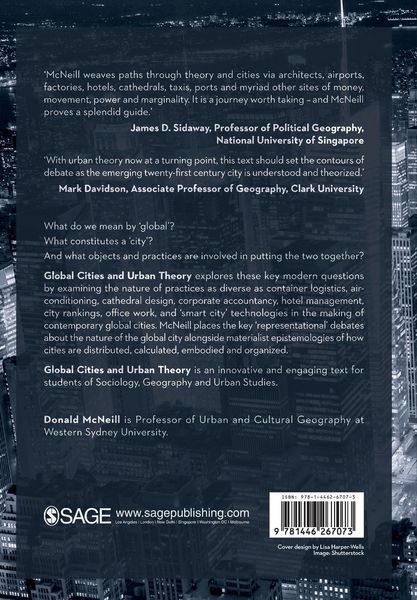 Produktbild: Global Cities and Urban Theory