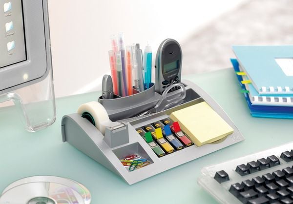 Produktbild: Post-it&reg; Tisch-Organizer, silber