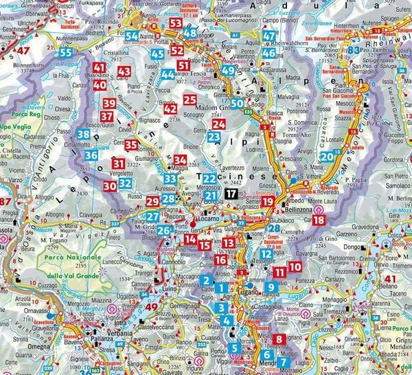 Produktbild: ROTHER Wanderf&uuml;hrer Tessin