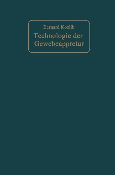 Produktbild: Technologie der Gewebeappretur