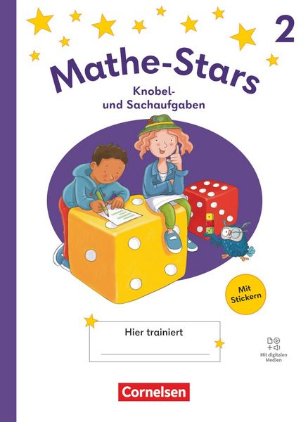 Produktbild: Mathe-Stars - Knobel- und Sachaufgaben Ausgabe ab 2025 - 2. Schuljahr