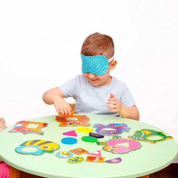 Produktbild: Lernspiel Sortierspiel mit Holzfiguren. Tiere RW4204