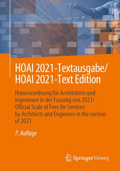 Produktbild: HOAI 2021-Textausgabe/HOAI 2021-Text Edition