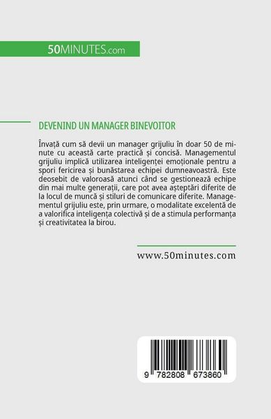 Produktbild: Devenind un manager binevoitor