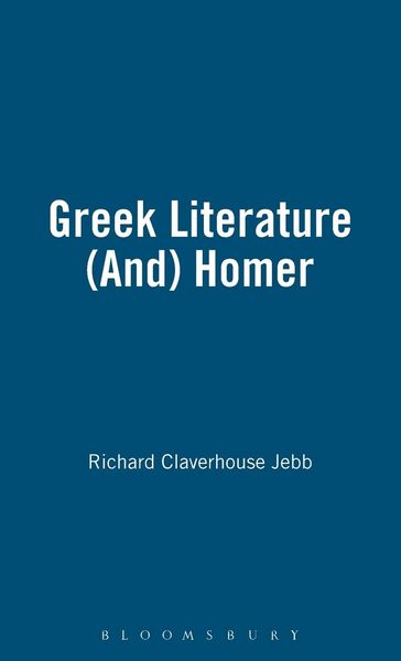 Produktbild: Greek Literature (And) Homer