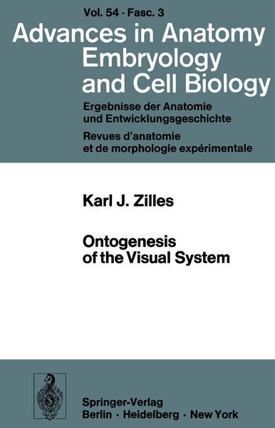 Produktbild: Ontogenesis of the Visual System