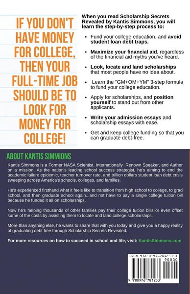 Produktbild: Scholarship Secrets Revealed