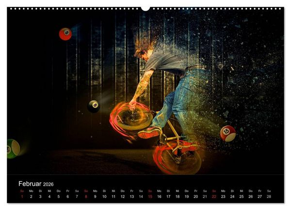 Produktbild: BMX My Life (hochwertiger Premium Wandkalender 2026 DIN A2 quer), Kunstdruck in Hochglanz