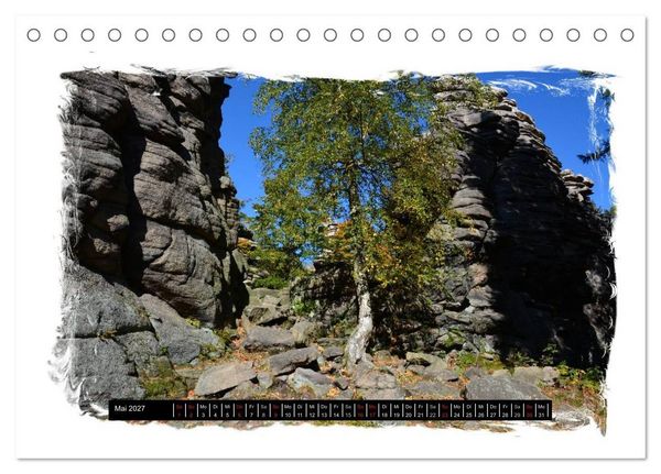 Produktbild: Blick ins Erzgebirge (Tischkalender 2027 DIN A5 quer), CALVENDO Monatskalender