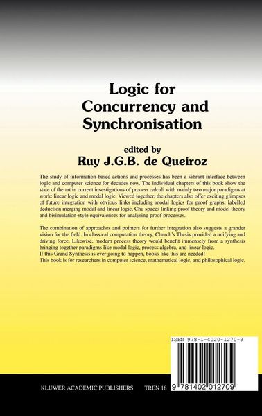 Produktbild: Logic for Concurrency and Synchronisation