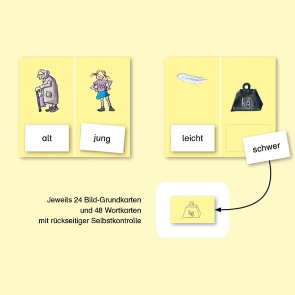 Produktbild: Meine Grammatikdose - Adjektivpaare