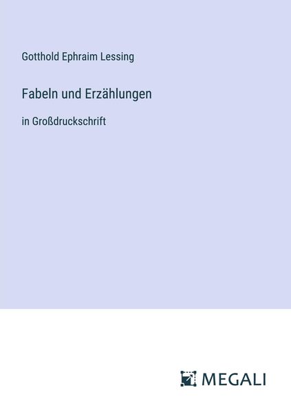 Produktbild: Fabeln und Erz&auml;hlungen