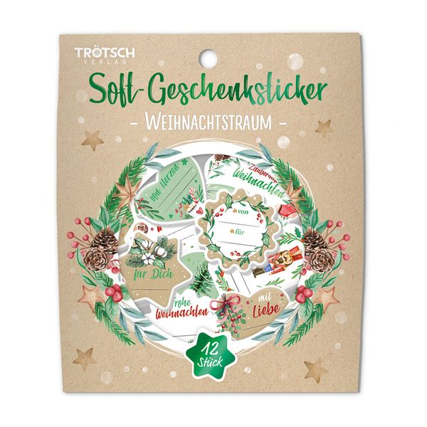 Produktbild: TR&Ouml;TSCH - Soft-Geschenksticker Weihnachtstraum