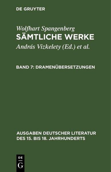 Produktbild: Dramen&uuml;bersetzungen