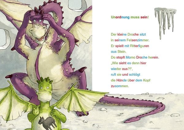 Produktbild: Silbengeschichten zum Lesenlernen - Drachengeschichten