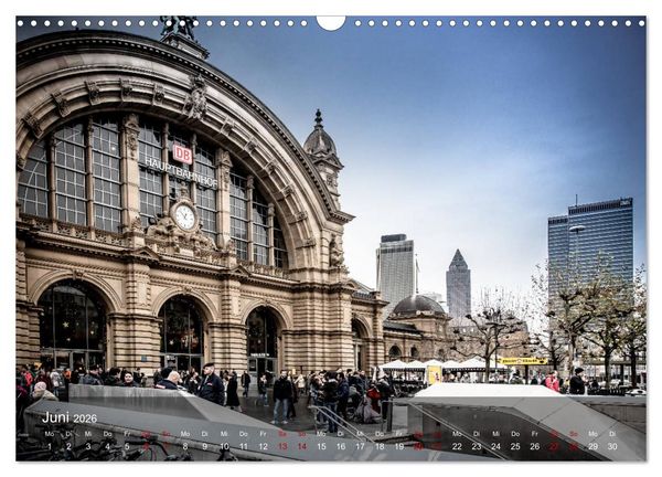 Produktbild: Frankfurt city view (Wandkalender 2026 DIN A3 quer), CALVENDO Monatskalender