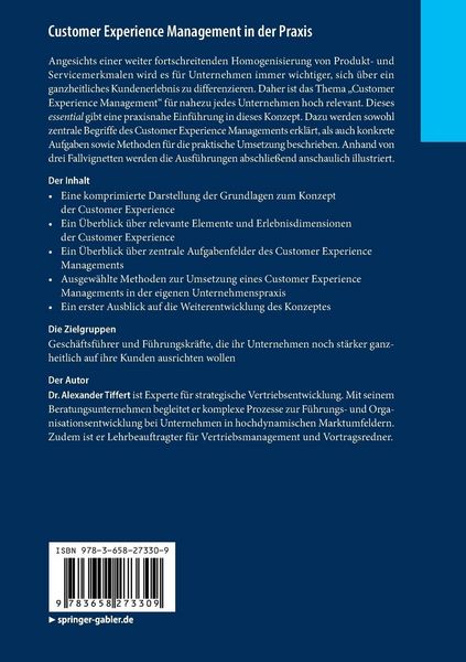 Produktbild: Customer Experience Management in der Praxis