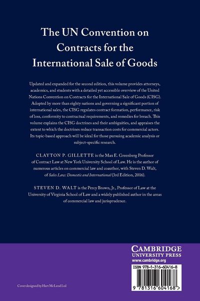 Produktbild: The UN Convention on Contracts for the International Sale of Goods