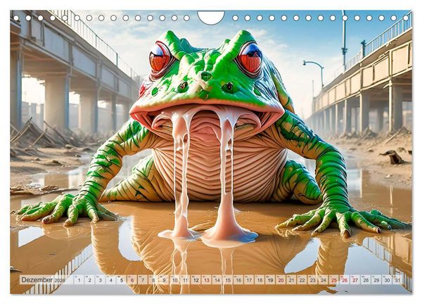 Produktbild: Apokalyptische Wildnis - Schatten der Zivilisation (Wandkalender 2026 DIN A4 quer), CALVENDO Monatskalender