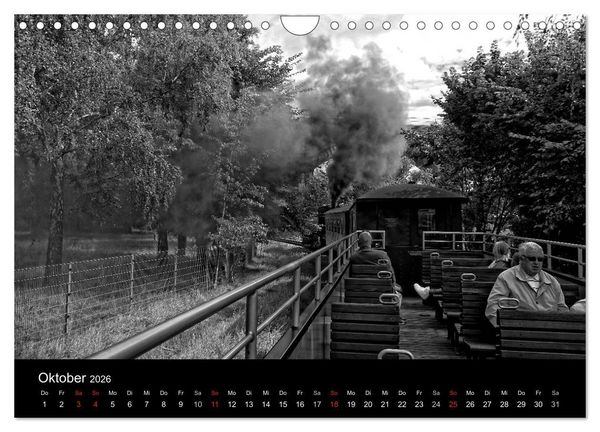 Produktbild: Ein Jahr mit der Schmalspurbahn aus Zittau (Wandkalender 2026 DIN A4 quer), CALVENDO Monatskalender