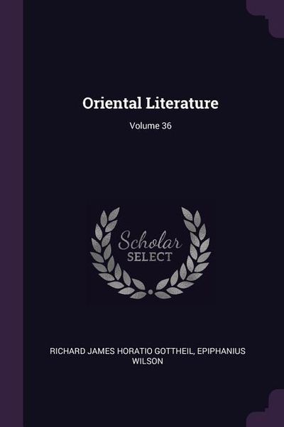 Produktbild: Oriental Literature; Volume 36